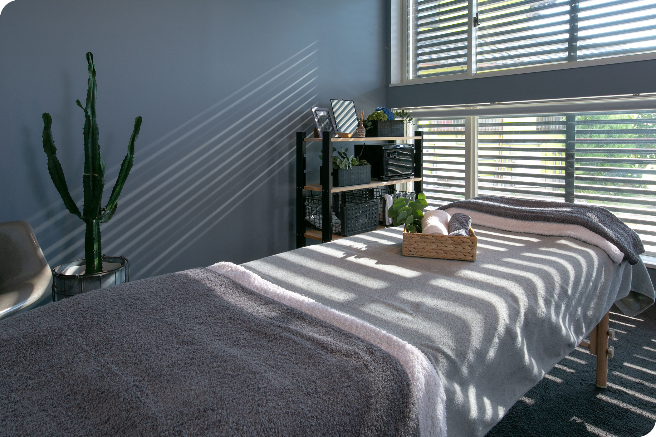 サロンのベッド